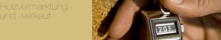 Holzvermarktung